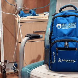 Roc Solid Ready Bag in Hospital Room